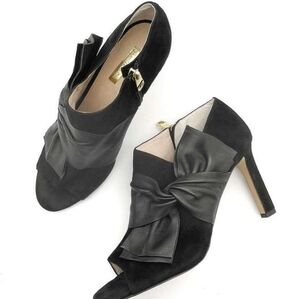 Louise et Cie Idola Bootie Black Suede Bow